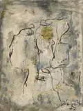 Emil Schumacher, Liba, 1959, Oil on canvas