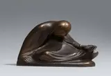 Russische Bettlerin II by Ernst Barlach, Circa 1932, Bronze, sold Jun 2021
