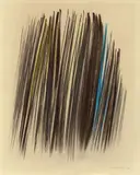 Hans Hartung, P1959-168, 1959, Pastel and charcoal on card
