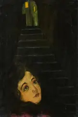 Christian Schad, Das Licht, 1920, Oil on canvas