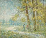 Christian Rohlfs, Weg im Weimarer Park