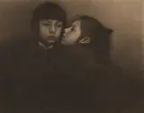 Heinrich Kühn, Hans und Edeltrude, c. 1907, Platinum gum print