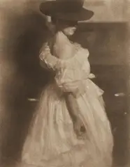 Heinrich Kühn, Tonwertstudie III, 1908, Multiple oil transfer print on Japanese tissue