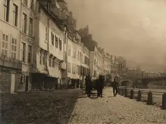 Léonard Misonne, Dinant en 1897, 1897, Mediobrome print on Agfa-Brovira paper, printed