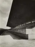 Adolf Lazi, Stuttgarter Kampfbahn, 1933, Vintage ferrotyped gelatin silver print