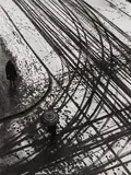 Anton Stankowski, Spuren im Schnee