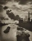 Ruth Hallensleben, Kohle und Benzin auf dem Rhein-Herne-Kanal bei Gelsenkirchen