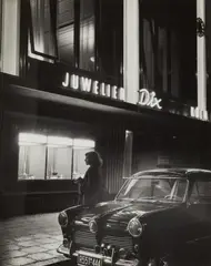 Köln by Ludwig Windstosser, 1950s, Vintage ferrotyped gelatin silver print on Agfa-Brovira paper, sold Jun 2021