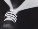 Ludwig Windstosser, Untitled (Fernsehturm, Stuttgart), 1950s, Vintage ferrotyped gelatin silver print on Agfa-Brovira paper