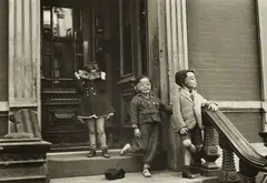 N.Y.C. by Helen Levitt, 1940, Gelatin silver print, printed later, sold Jun 2021