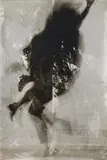 Untitled by Floris M. Neusüss Renate Heyne Wolfgang Pfaffe, 1965, Vintage, photogram on autoreversing gelatin silver paper, chemically treated, flush-mounted to linen, sold Jun 2021