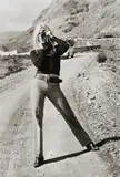 Jacques Héripret, Brigitte Bardot sur le Sentier, 1968, Gelatin silver print, printed later