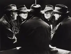 Stefan Moses, Loriot (Vicco v. Bülow), Residenztheater, München (from the series: Selbst im Spiegel), 1998, Gelatin silver print