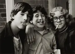 Three smokers (from the series: Almost Grown) by Joseph Szabo, 1977, Gelatin silver print, printed later, offered Jun 2021