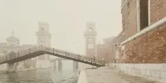 Luigi Ghirri, Venezia, Ponte dell'Arsenale, 1986, Chromogenic print on Agfa paper