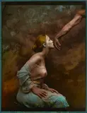 Jan Saudek, My First Portrait of Veronika Schiele