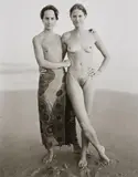 Jock Sturges, Maia and Mona, Montalivet, France