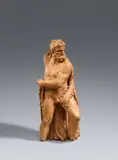 A terracotta figure of Hercules attributed to Tommaso della Porta the Younger by attributed to Tommaso della Porta the Younger, Stained terracotta figure worked three-quarters in the round, the reverse smoothed down and hollowed out. This impressiv, offered Jun 2021