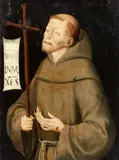 attributed to Jan Provost, Saint Francis in Ecstasy, Oil on panel