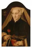 attributed to Bartholomäus Bruyn the Younger, Portrait of a Lady, Oil on panel
