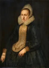 Cologne School around 1620, Portrait of a Lady, Oil on panel