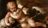 The Infant John the Baptist with the Agnus Dei
The Christ Child with a Globe by Lombardian School 17th century, Oil on panel, sold Jun 2021