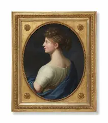 Johann Heinrich Schröder, Königin Luise von Preußen, Oil on canvas (relined)