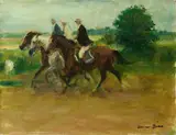 Otto Dill, Drei Reiter in der Landschaft