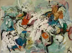 Rolf Cavael, No. 73/JI8, 1973, Oil on canvas