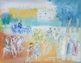 Jean Dufy, Promenade au Bois de Boulogne