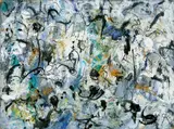 Rolf Cavael, No. 75/N2, 1975, Oil on card, on fibreboard