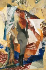 T. Lux Feininger, Autumn St., 1967, Oil on canvas