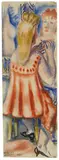 Paul Kleinschmidt, Frau bei der Toilette