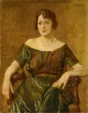 Max Liebermann, Portrait Ella Weidmann, 1923, Oil on canvas 95.5/