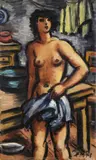 Frans Masereel, Nu debout dans la cuisine
