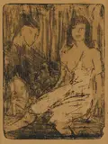 Otto Mueller, Paar auf dem Sofa