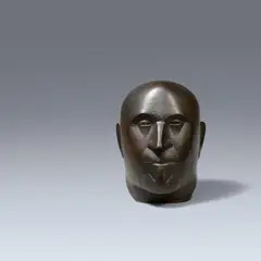 Emy Roeder, Bildnis Hans Purrmann, 1950/51, Bronze