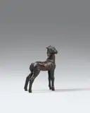 Rechtsblickendes Fohlen by Renée Sintenis, 1917, Bronze, sold Dec 2020