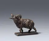 Gehender Widder by Renée Sintenis, 1937, Bronze sculpture on cast-with plinth, sold Dec 2020