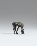 Grasendes Fohlen by Renée Sintenis, 1919, Bronze, sold Dec 2020