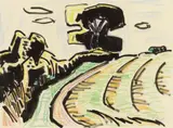 Karl Schmidt-Rottluff, Wegbiegung