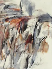 Peter Brüning, Untitled, About 1961, Oil on canvas