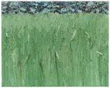 Ralph Fleck, Feldstück 26/IV, 1992, Oil on canvas