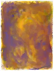 Untitled by Gotthard Graubner, 1987, Watercolour on card, sold Dec 2020
