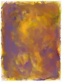 Gotthard Graubner, Untitled, 1987, Watercolour on card