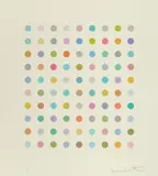 Vipera Lebetina by Damien Hirst, 2011, Colour silkscreen on card, offered Dec 2020