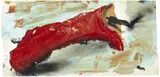 Dieter Krieg, Untitled (rote Kerze)