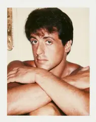 Sylvester Stallone by Andy Warhol, 1980, Polaroid, sold Dec 2020