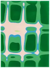 Peter Zimmermann, Casino, 2004, Epoxide on canvas