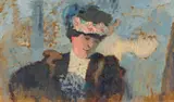 Édouard Vuillard, Madame Hessel au chapeau garni de roses